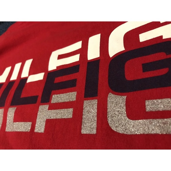 Vintage Tommy Hilfiger Jeans Long Sleeve Shirt XL p wing ski downhill 1 Rlx Cp x - Picture 10 of 11